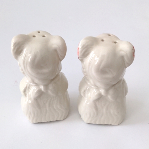 Shawnee Pottery Salt Pepper Shaker Set Vintage Happy Bears - Picture 2 of 11